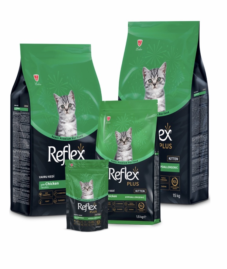 غذای خشک بچه گربه رفلکس پلاس Reflex Plus Kitten