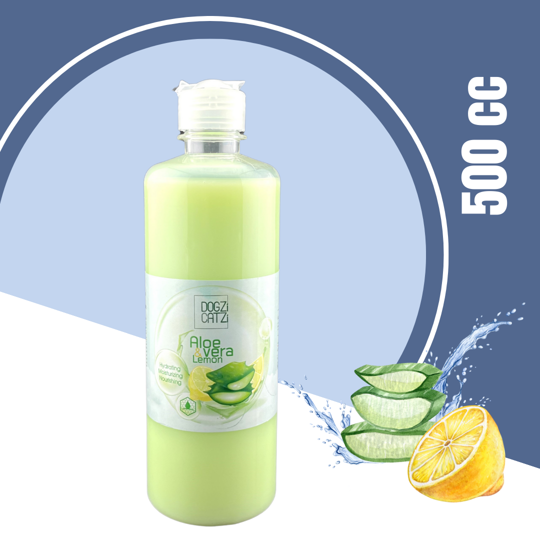  شامپوی سگ داگزی کتزی Dogzi Catzi Dog Shampoo آلوئه ورا 
