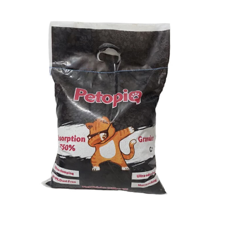  خاک بستر گربه کربن اکتیو پتوپیا 10 کیلوگرم Petopia Cat Litter Carbon Active 