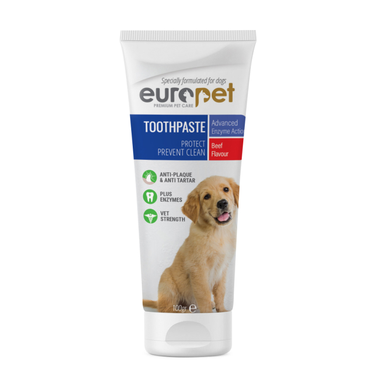 Europet Dog Toothpaste خمیر دندان طعم گوشت سگ