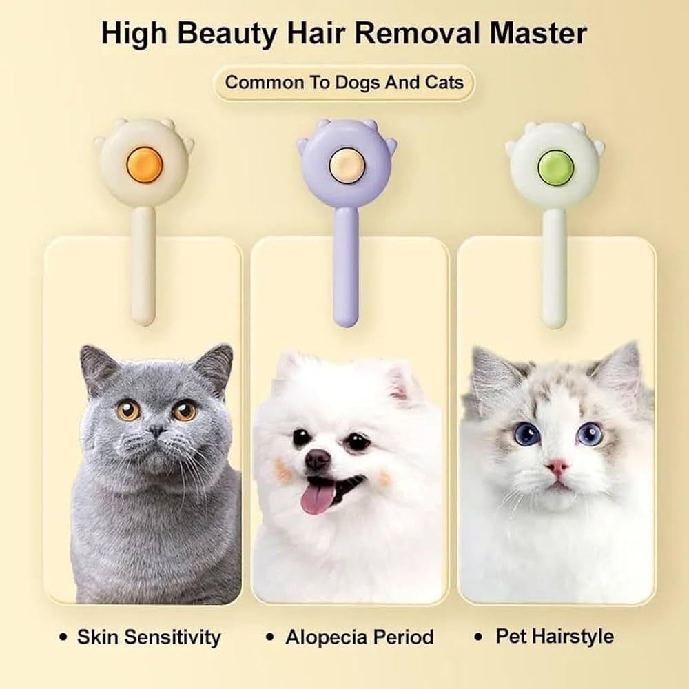  Pet Grooming Brush 