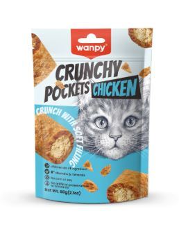  تشویقی گربه ونپی مدل Crunchy Pockets Chicken 