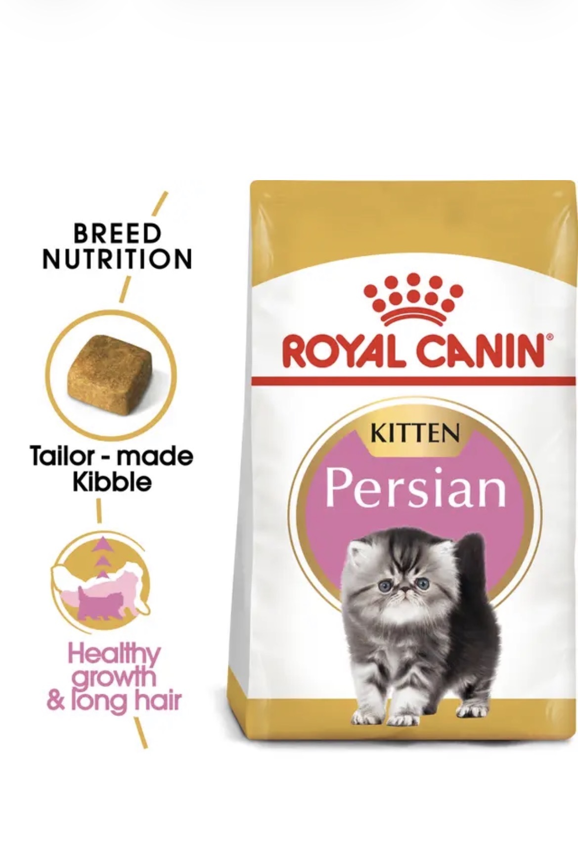  غذای خشک بچه گربه پرشین رویال کنین Royal Canin Persian Kitten 