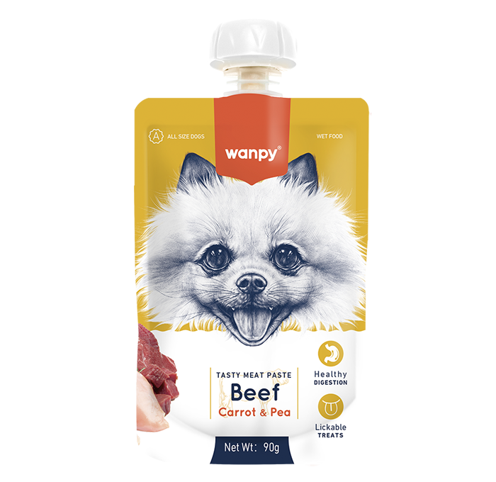 Wanpy Beef Carrot Pea Dog Pudding