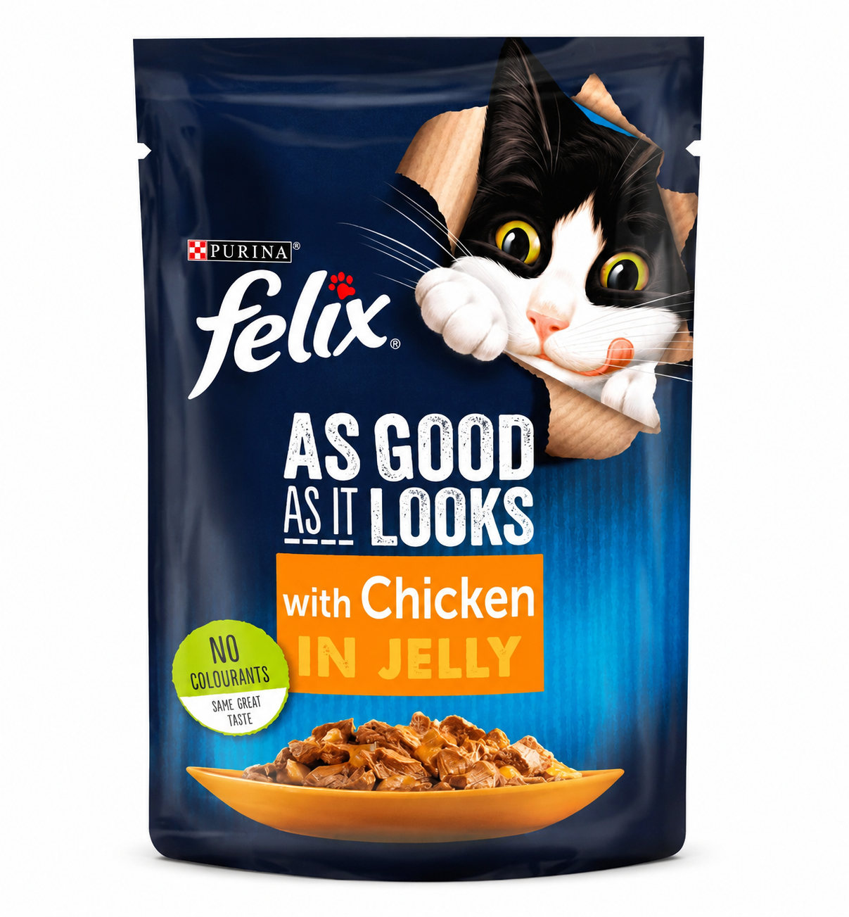  پوچ گربه فلیکس Purina Felix As Good As It Looks Cat Pouch 