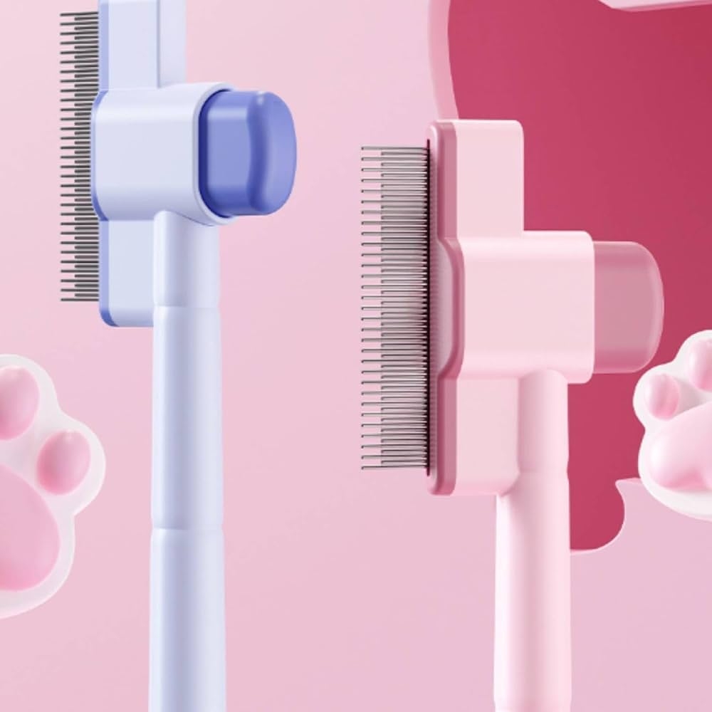  برس خودتمیزشونده سگ و گربه مدل Self Cleaning Slicker Brush 