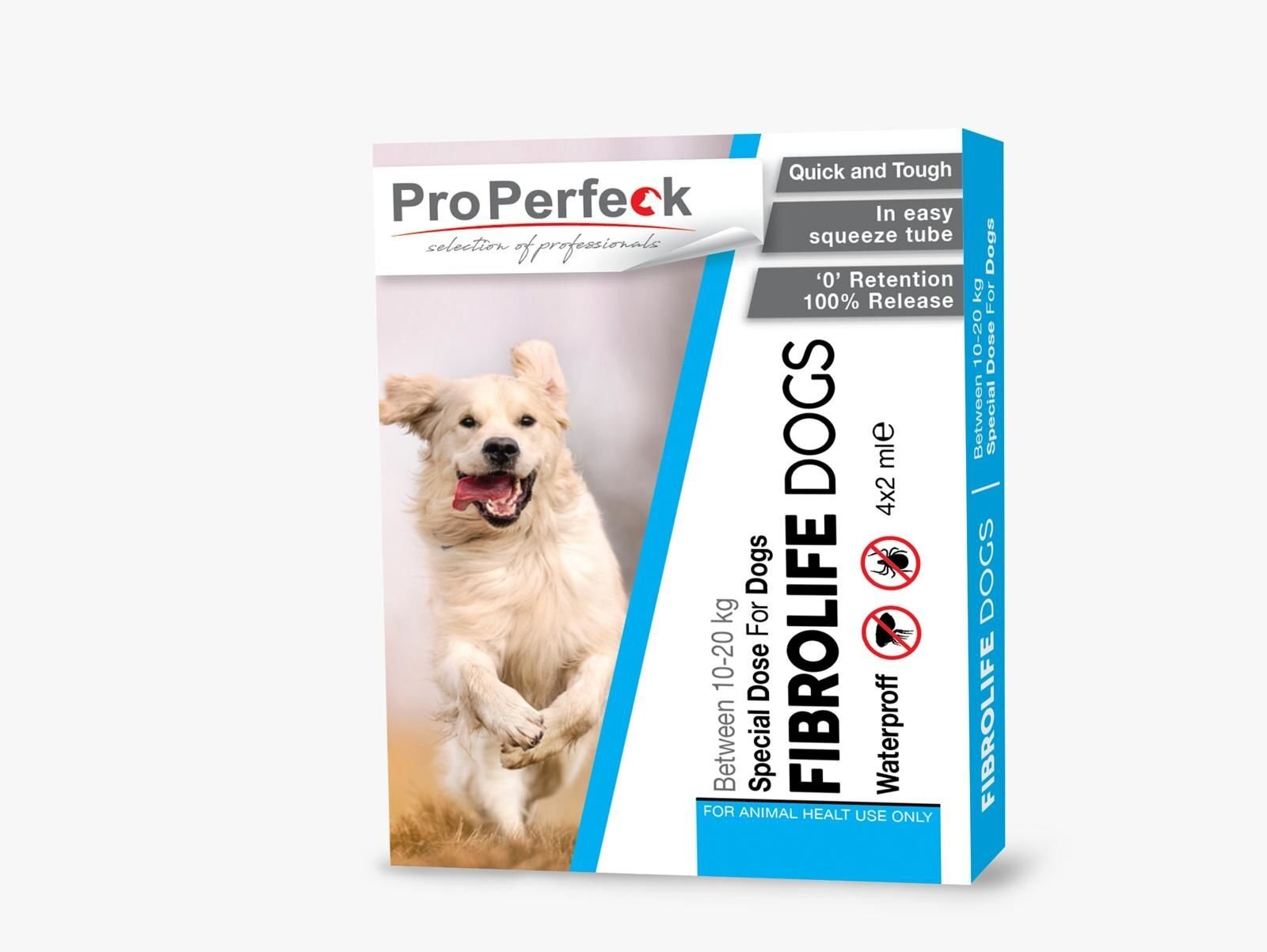 قطره گیاهی ضد کک و کنه پروپرفک مخصوص سگهای 10 تا 20 کیلوگرم 4 عددی (Pro Perfeck Herbal Spot-On Dog 10–20 kg)