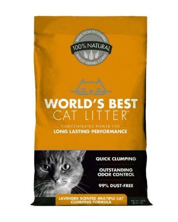 خاک گربه ورلدز بست با رایحه پرتقال (World's Best Cat Litter Orange Scent)