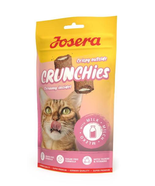 تشویقی گربه جوسرا مدل Crunchies with Milk