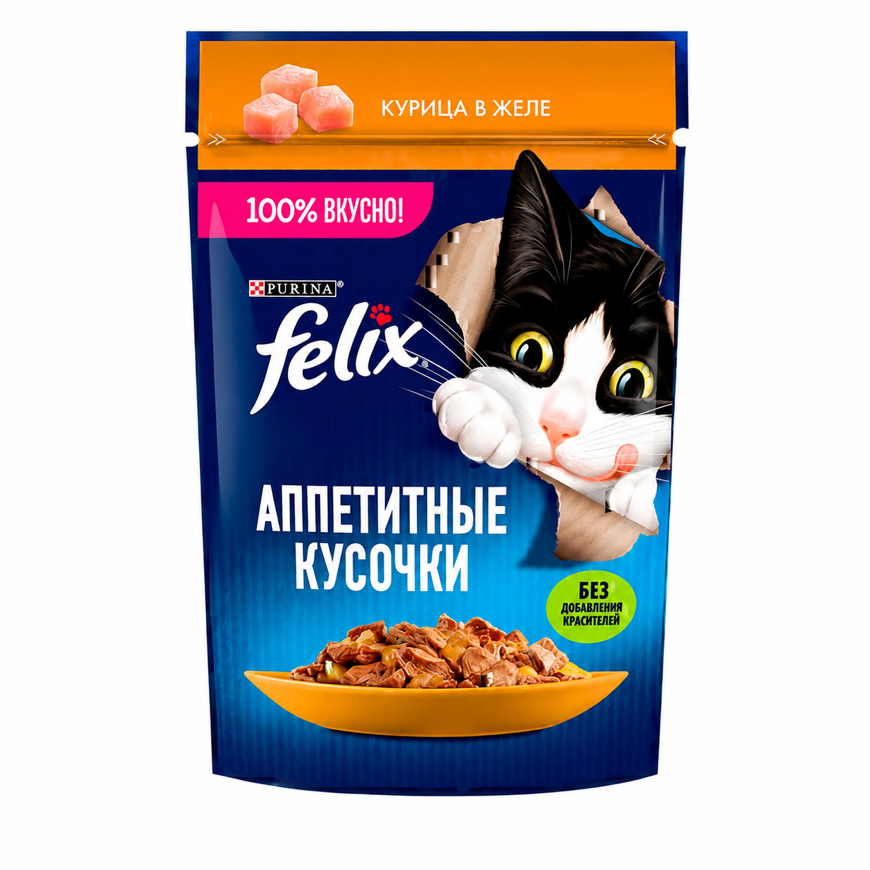  پوچ گربه فلیکس Purina Felix As Good As It Looks Cat Pouch 