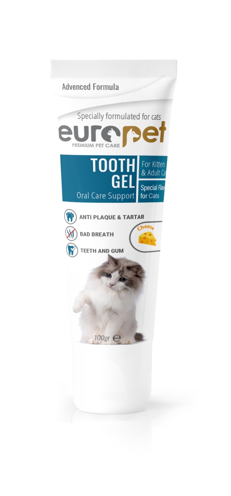 ژل دندان یوروپت Europet Tooth Gel Cat