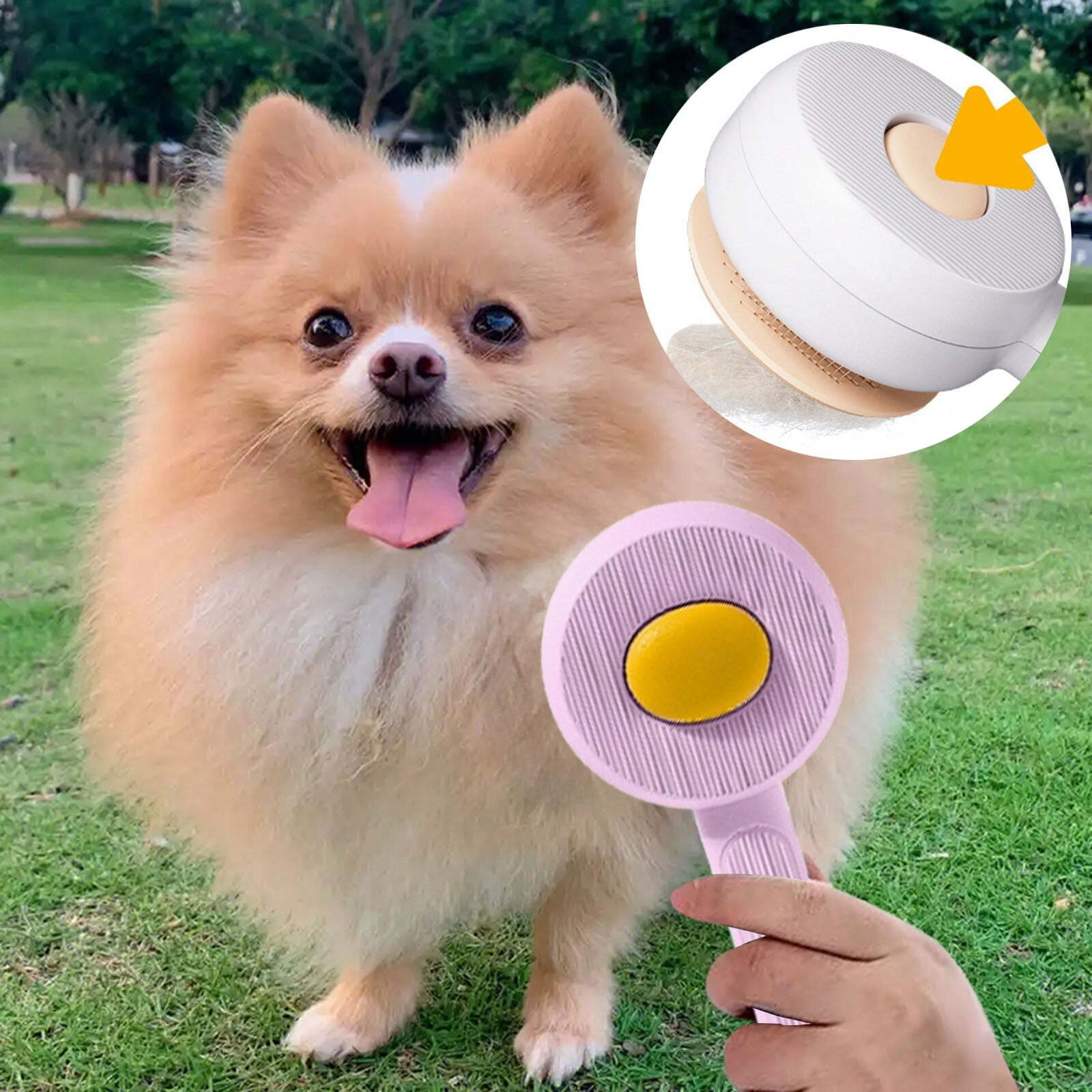  One Click Pet Brush 
