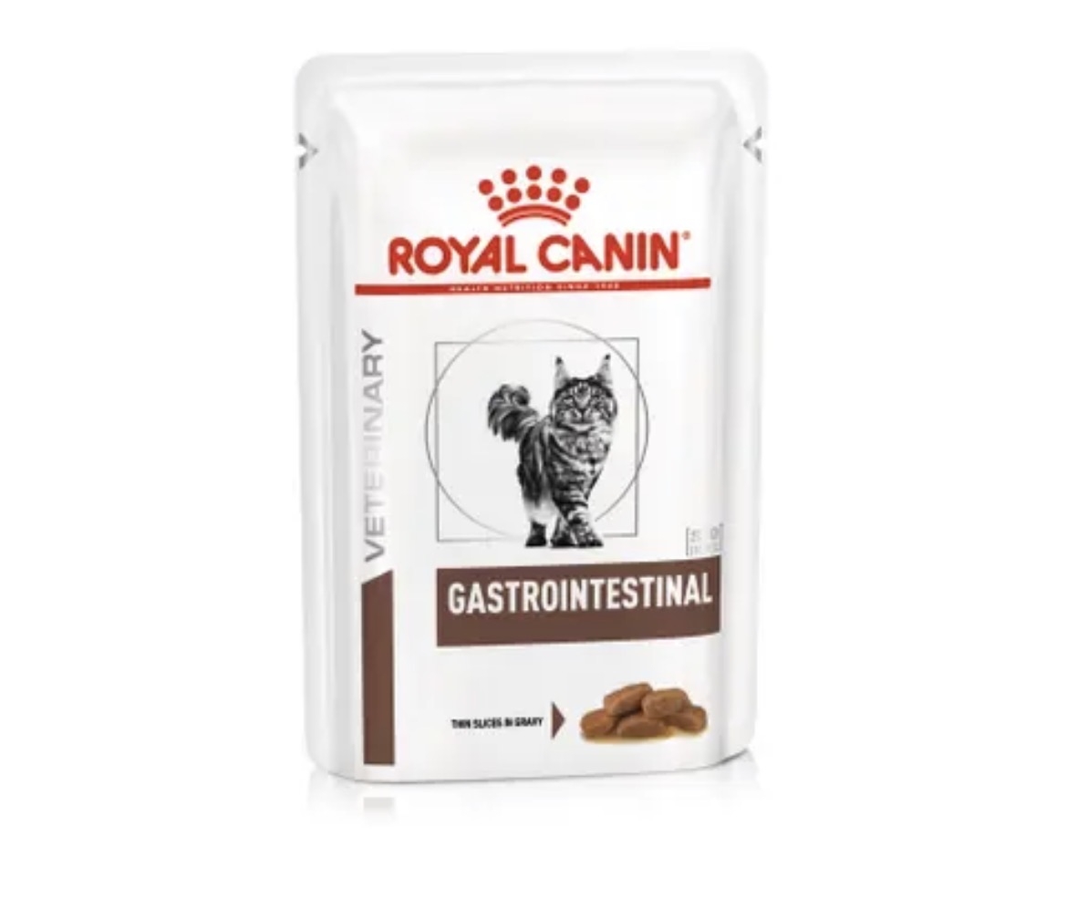  کنسرو درمانی رویال کنین گاسترواینتستینال مخصوص گربه (Royal Canin Gastrointestinal Loaf Cat Food) 