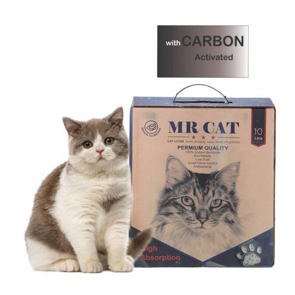  خاک گربه مسترکت کربن اکتیو 10 کیلوگرمی (Master Cat Active Carbon) 