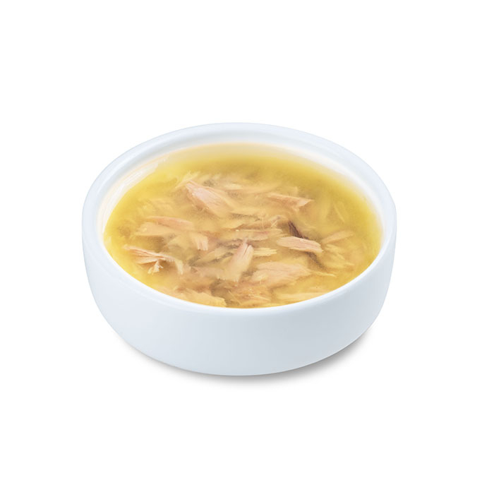  سوپ گربه ونپی مدل Meat Broth با طعم تن و سالمون 50 گرم 