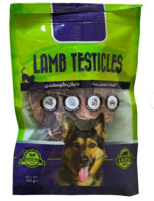  تشویقی سگ وگ اند بو مدل (دنبلان گوسفندی) Lamb Testicles 
