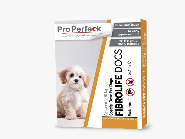 قطره گیاهی ضد کک و کنه پروپرفک مخصوص سگ‌های 1 تا 10 کیلوگرم 5×1 میلی‌لیتر (Pro Perfeck Herbal Spot-On Dog 1–10 kg)