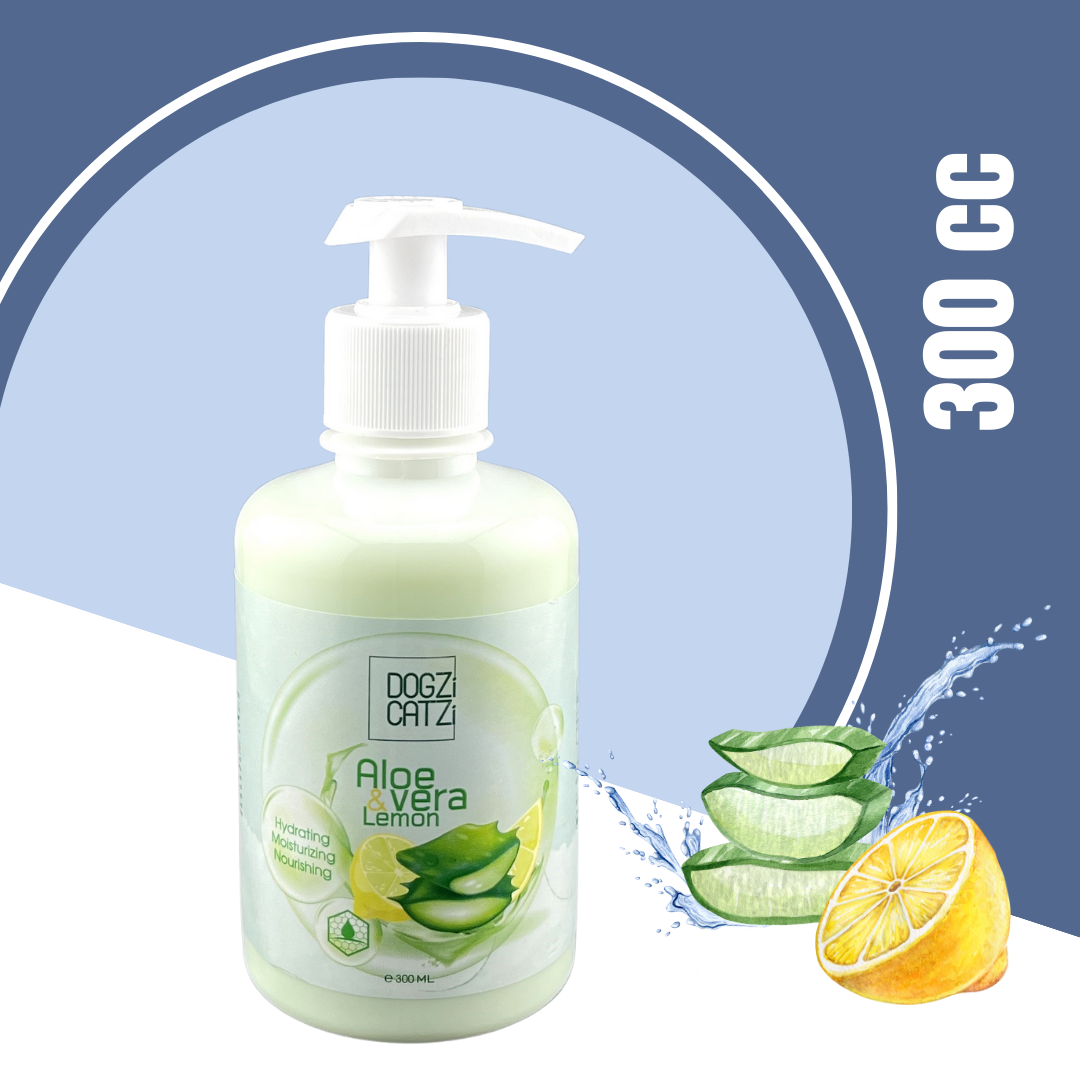  شامپوی سگ داگزی کتزی Dogzi Catzi Dog Shampoo Aloe Vera 