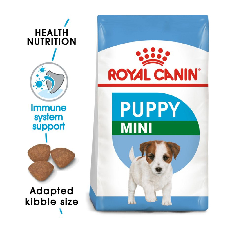  غذای خشک رویال کنین مینی پاپی Royal Canin Mini Puppy Dry Dog Food 