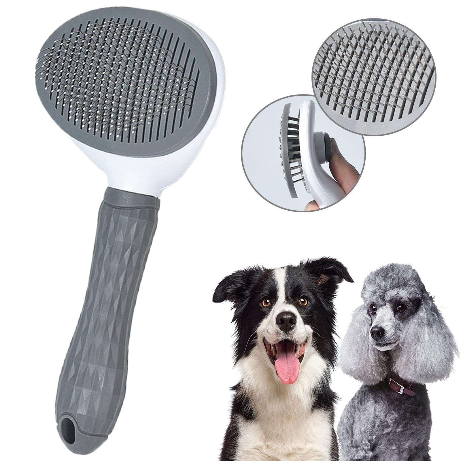  برس خودتمیزشونده سگ و گربه دیپتس | Depets Self Cleaning Slicker Brush 