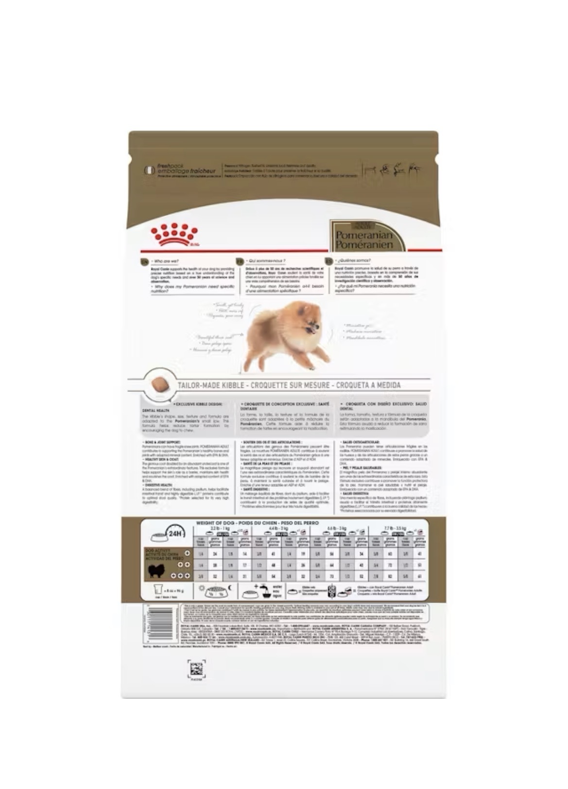  غذای خشک رویال کنین پامرانین بالغ Royal Canin Pomeranian Adult 
