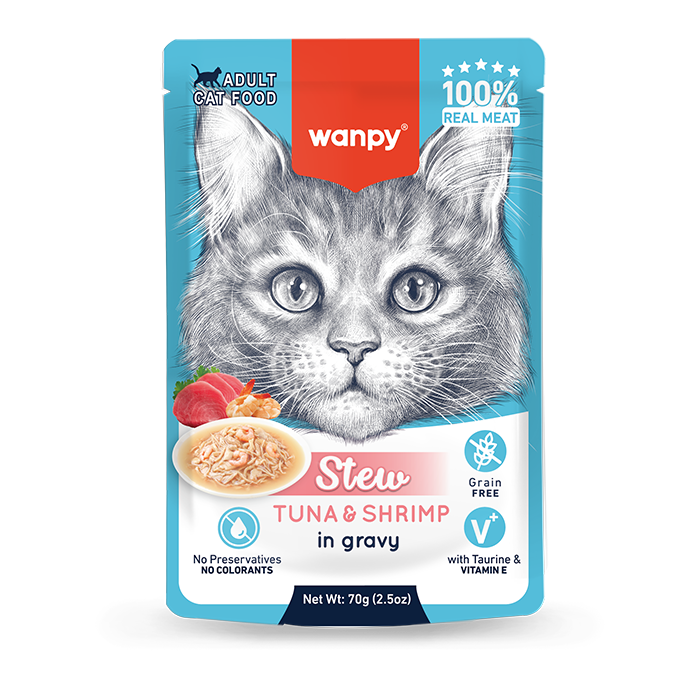 Wanpy Stew Tuna & Shrimp 70