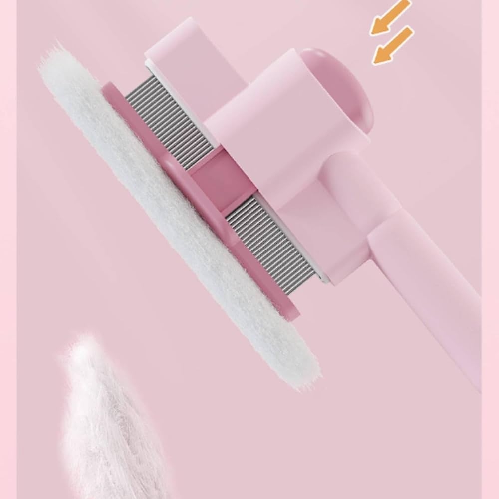  برس خودتمیزشونده سگ و گربه مدل Self Cleaning Slicker Brush 