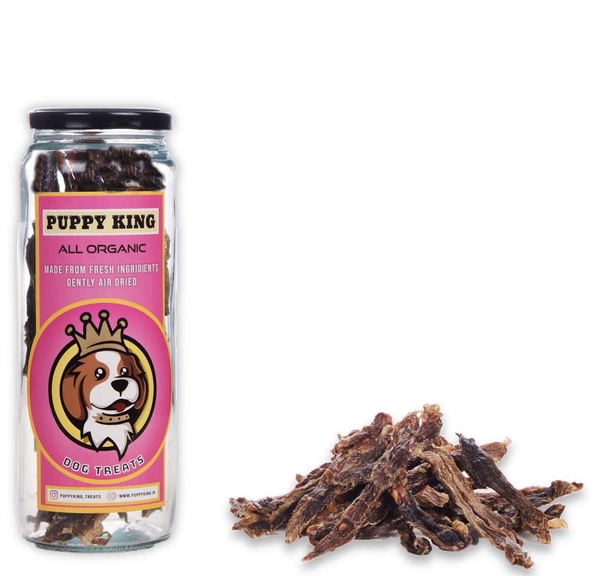 تشویقی سگ گوشت نواری گاو (Beef Jerky Strips) 