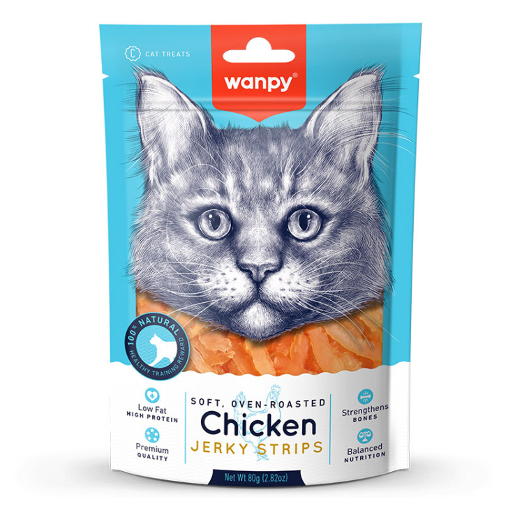 تشویقی گربه ونپی Soft Chicken Jerky Strips