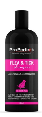 شامپو ضد انگل خارجی پروپرفک مخصوص سگ و گربه 250 میلی‌لیتر (Pro Perfeck External Parasite Shampoo)