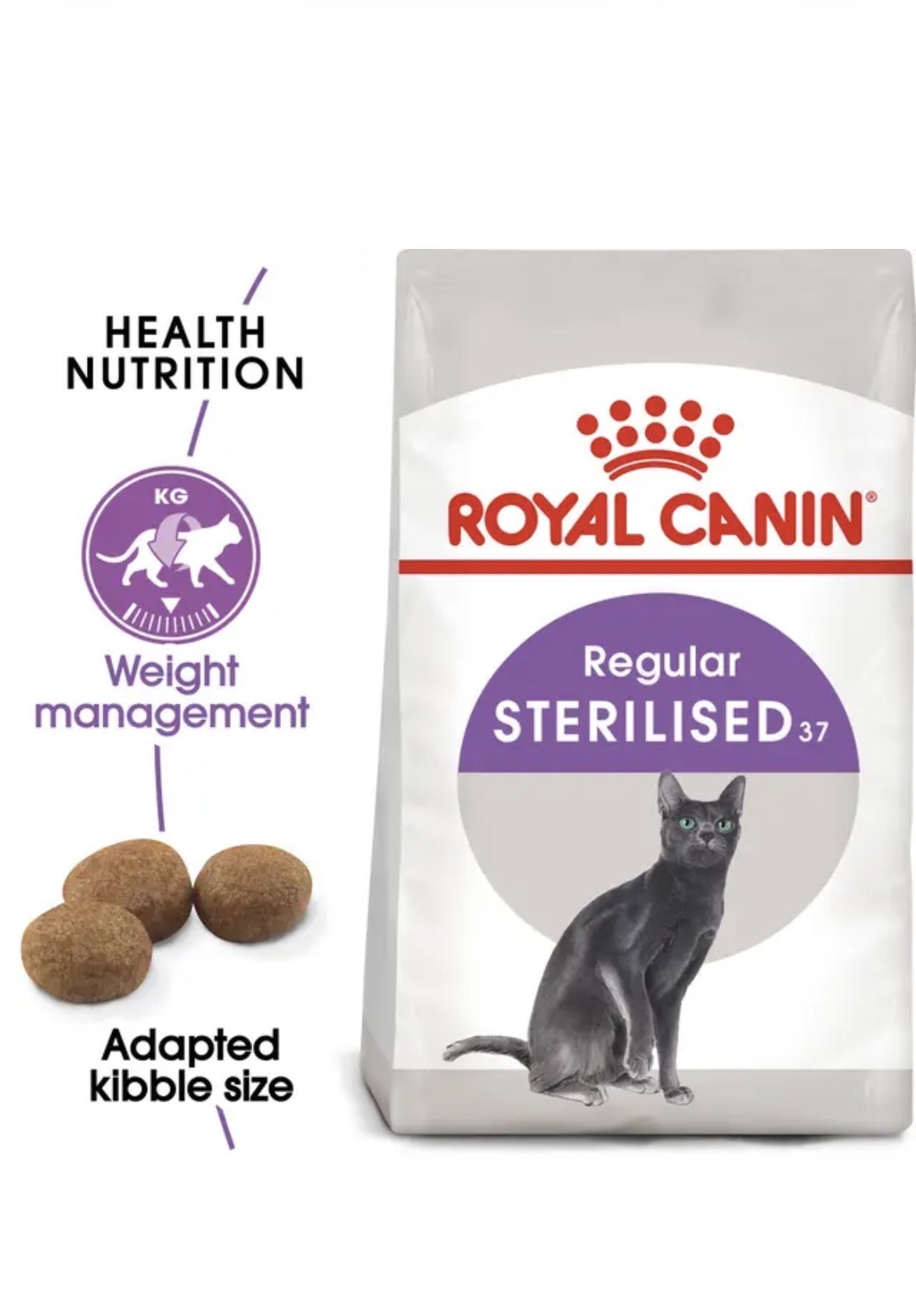 غذای خشک گربه عقیم شده رویال کنین Royal Canin Sterilised Adult Cat