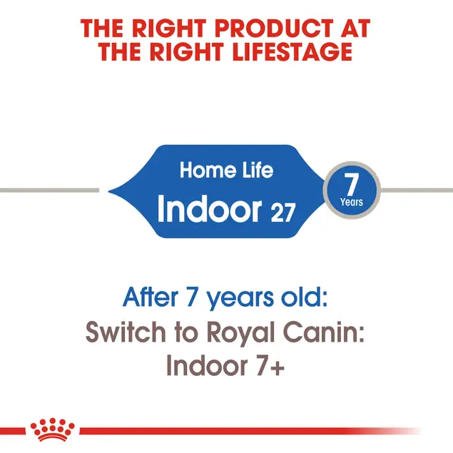 غذای خشک گربه رویال کنین ایندور 27 (Royal Canin Indoor 27)