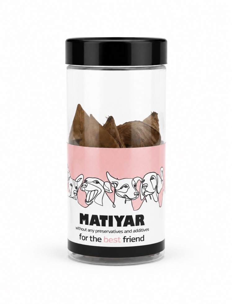 تشویقی گوش بره ماتیار Matyar Lamb Ear Dog Treat