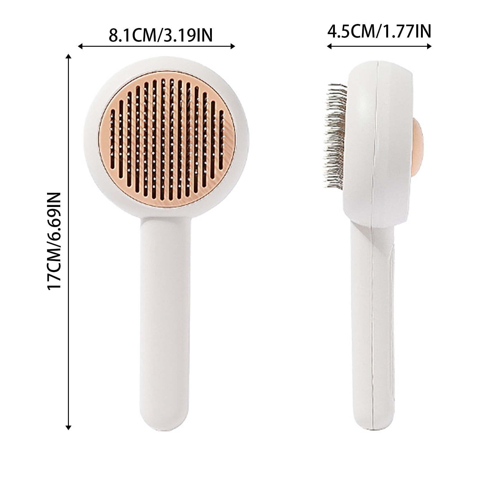  شانه سوزنی ضد ریزش مو حیوانات One Click Pet Brush 
