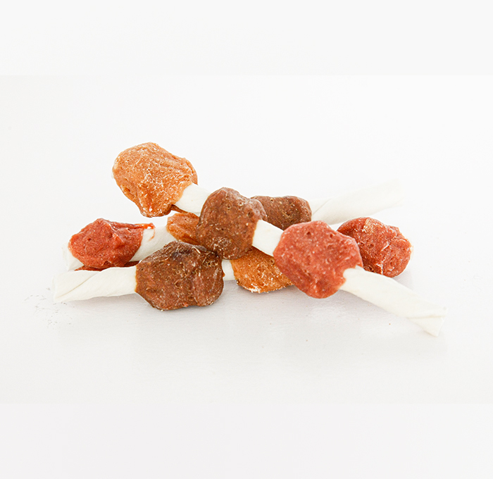  تشویقی سگ ونپی مدل Chewy Triple Chunk Kabobs وزن 100 گرم wanpy 