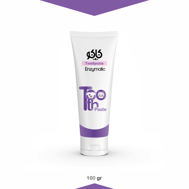 خمیر دندان آنزیمی مخصوص سگ و گربه کاکو (Kako Enzymatic Toothpaste)