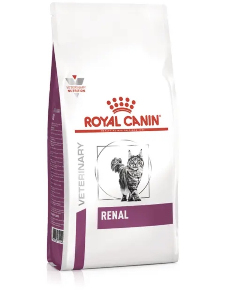 غذای خشک درمانی رویال کنین رنال مخصوص گربه (Royal Canin Renal Dry Cat Food)